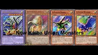 ABC Buster Dragon in Action, new Kaiba Union Monsters