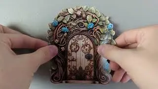 Secret Garden Fairy Door Decal