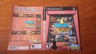 SNK arcade classics vol.1 (2008) PS2 box cover Review 