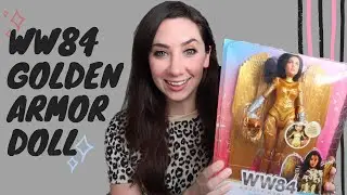 Wonder Woman 1984 Golden Armor Doll from Mattel (UNBOXING) | Popcorner Reviews