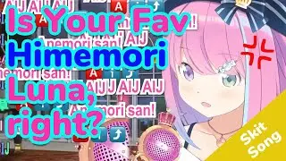 Luna's Skit Song - Himemori vs Anemori / Is Your Fav Himemori Luna, right? [姫森ルーナ/ホロライブ切り抜き]