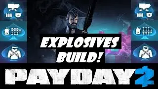 Payday 2: Explosives Build w/ C4+Sentry Guns+Dodge