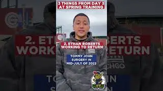 Chicago Cubs Spring Training updates on Brennen Davis & Ethan Roberts | CHGO Cubs Podcast