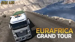 Eurafrica ETS2 1.55 * Euro Truck Simulator 2 Map Mod (4K, UW)