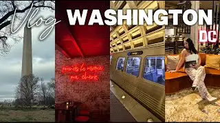 TRAVEL VLOG| 48 HOURS IN WASHINGTON DC| DC MARATHON| ARLO HOTEL