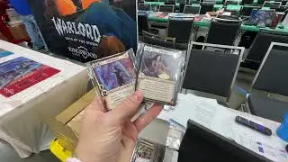 Warlord space at Gencon 2025! - Saga of the Storm CCG