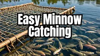 Catch TONS of Minnows with this DIY Fish Trap! (Step-by-Step)