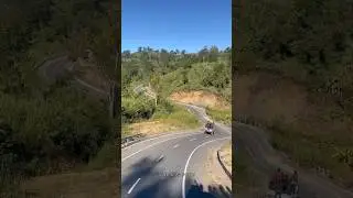 The Most Beautiful Zigzag Road in BD 🇧🇩⛰️ #keokradong #nature #travelshorts