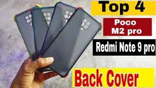 Redmi note 9 pro back cover | Poco M2 proback cover | ytservice
