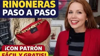 Cómo hacer riñonera patrón paso a paso Fácil 