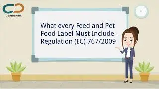 What must every feed and pet food label include under EU law?