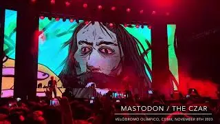 The Czar by Mastodon live at Velódromo Olímpico, Mexico City; November 8th 2023