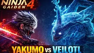 Ninja Gaiden 4 &ndash; Yakumo vs Boss Veilotl | Batalha Brutal ⚔️