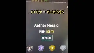 Gods Unchained Trash Pack King Packs Money Card!!! #shorts