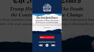 New York Times attempts hit piece on Trump energy appointees; gets dragged for weak propaganda line