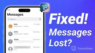 How to Recover Lost Messages After iOS 26/18 Update