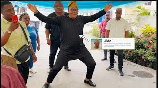 Proud Father! Watch Jide Kosoko Dance Into Bidemi’s Son Naming — Then He Got a Surprise