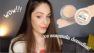 ✨YENİ✨ L'oréal Age Perfect 4 in 1 Makeup Balm İncelemesi! çizgilere dolmayan fondöteni buldum!