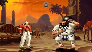 Yashiro Nanakase vs Change | Epic High Level KOF EX UM Fight