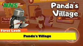 First Look at Panda's Village on Nintendo Switch