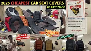 Best & Cheapest Car Seat Covers In Delhi ✅ Car Seat Covers At Just ₹1600 ✅ Car Seat Covers Factory