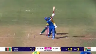 Afganistan vs South africa Second super over full highlights | Gurbaz batting in super over 