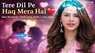 Tere Dil Pe Haq Mera Hai ❤️ | New Romantic Hindi Song 2026 | Love Vibes | Nova Tunes