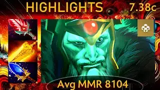 ⭐ 7.38c Wraith King |K+A-D - 26 KP - 68%| Carry Highlights - Dota 2 High MMR