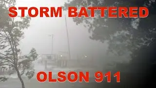 Olson Sailboat Storm Damage