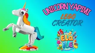 UNICORN Yapımı LEGO Creator  🦄 | Adım Adım Renkli LEGO Seti İnşası!