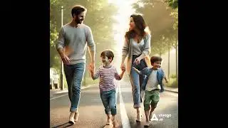 Happy  family  ai generated video ## Ai shorts video