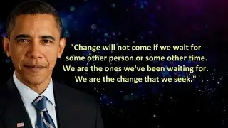 Barack Obama's Quotes On Leadership | Part 1