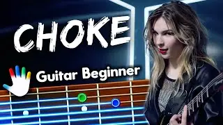 Choke Guitar Lessons for Beginner The Warning Tutorial | How To Play Chords