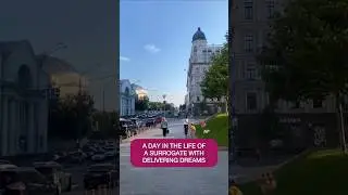 Kyiv 🇺🇦 Through a Surrogate&rsquo;s Eyes | A Day with Anya from Delivering Dreams 💜 #surrogate #pregnancy