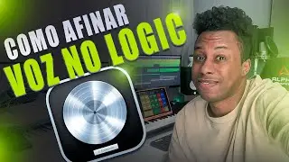 COMO AFINAR VOZ LOGIC PRO I AFINE QUALQUER AUDIO #logicprox #autotune #logicproxtutorial