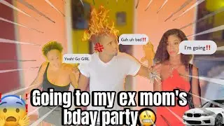 GOING TO MY EX MOM&rsquo;S BIRTHDAY PARTY PRANK ON BBYD😱(prank war!) @michiilifestyle595 ​⁠