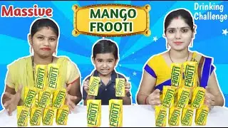 MANGO FROOTI Drinking Challenge | Frooti Drinking Challenge