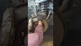 A1Car work  is live #carservice #mechanic #4x4 front brake remove