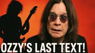 Former Ozzy Guitarist Reveals The Last Text He Received From Ozzy!
