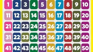 Counting 1 to 50 for Kids 🎵 | Learn Numbers 1&ndash;50 | Fun Preschool Counting Song #Counting1to50 #kids 