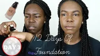 12 Days of Foundation Day 3: elf Cosmetics Flawless Finish Foundation Review