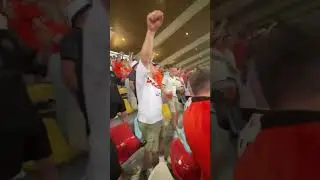 Dundee United Fans in Action &ndash; UEFA Qualifiers Vibes #shorts