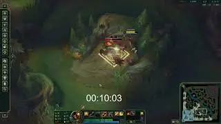 Akshan JG 2 min full clear + lvl 4 herald and drake solo no smite