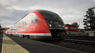 Train Sim World 6 Br 642 RE 87 Fahrt auf der Strecke Maintalbahn