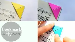 BookMark Level★☆☆ ORIGAMI ❤︎Good as a gift❤︎  책갈피 종이접기 Lesezeichen falten