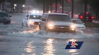 Raw video: Flooding in Lynn