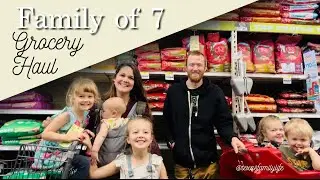 Grocery Haul: Big Family of 7 #bigfamilyvlog #groceryhaul #familyof7