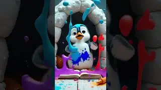 Tiny Penguin Mumble&rsquo;s Easter Egg Color Chaos Will Leave You Giggling! 🐧🎨🥚