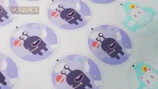 Custom little monster button pins