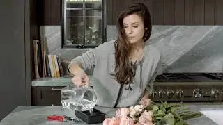 DIY Rose Ice Cubes